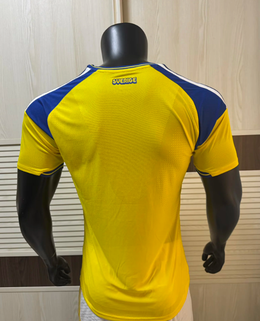 Sweden World Cup 2026 Jersey - Player Version
