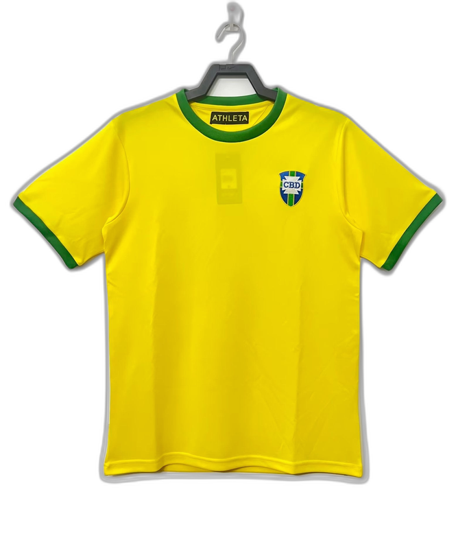Brazil 1970 Home Jersey - Retro Version