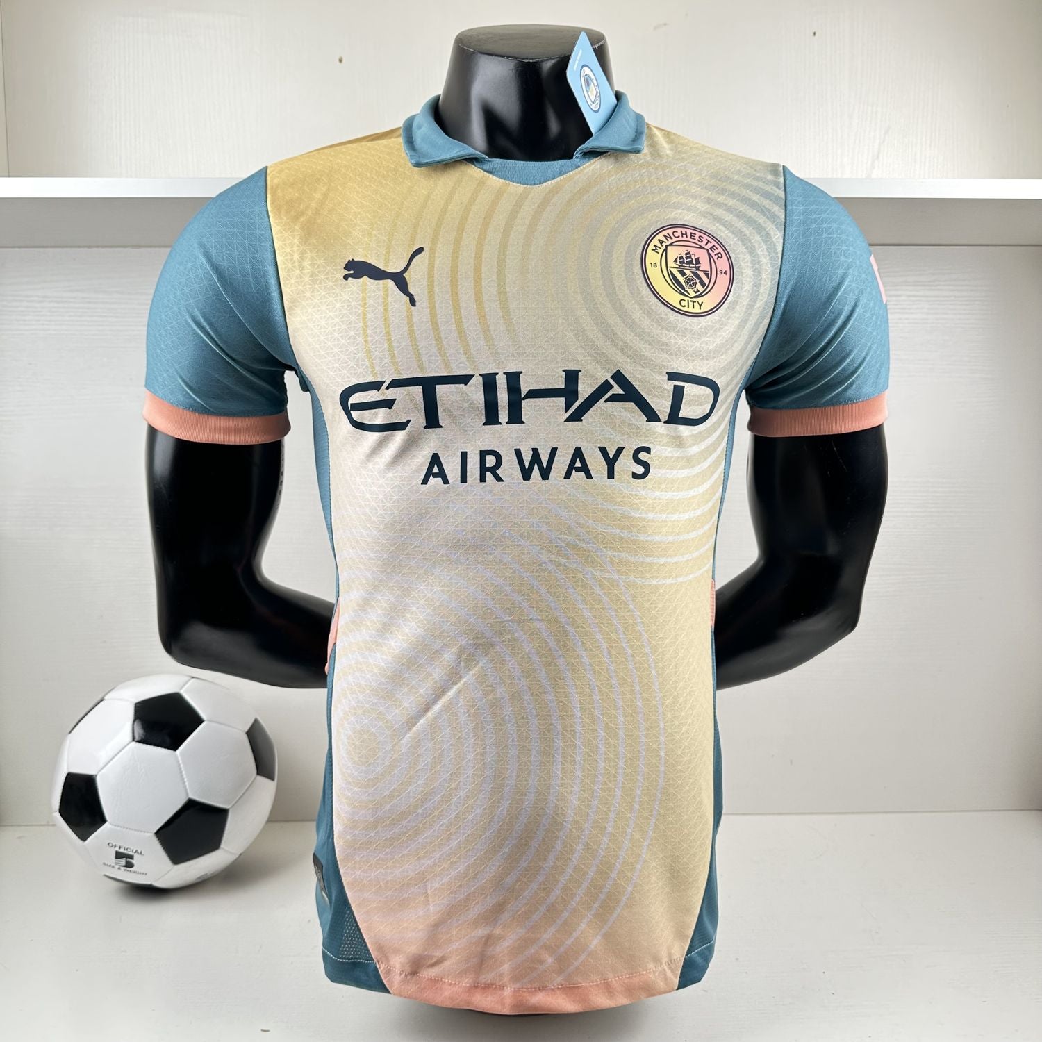 Manchester City Player Jersey Fourth "Definitely City" 2024/2025