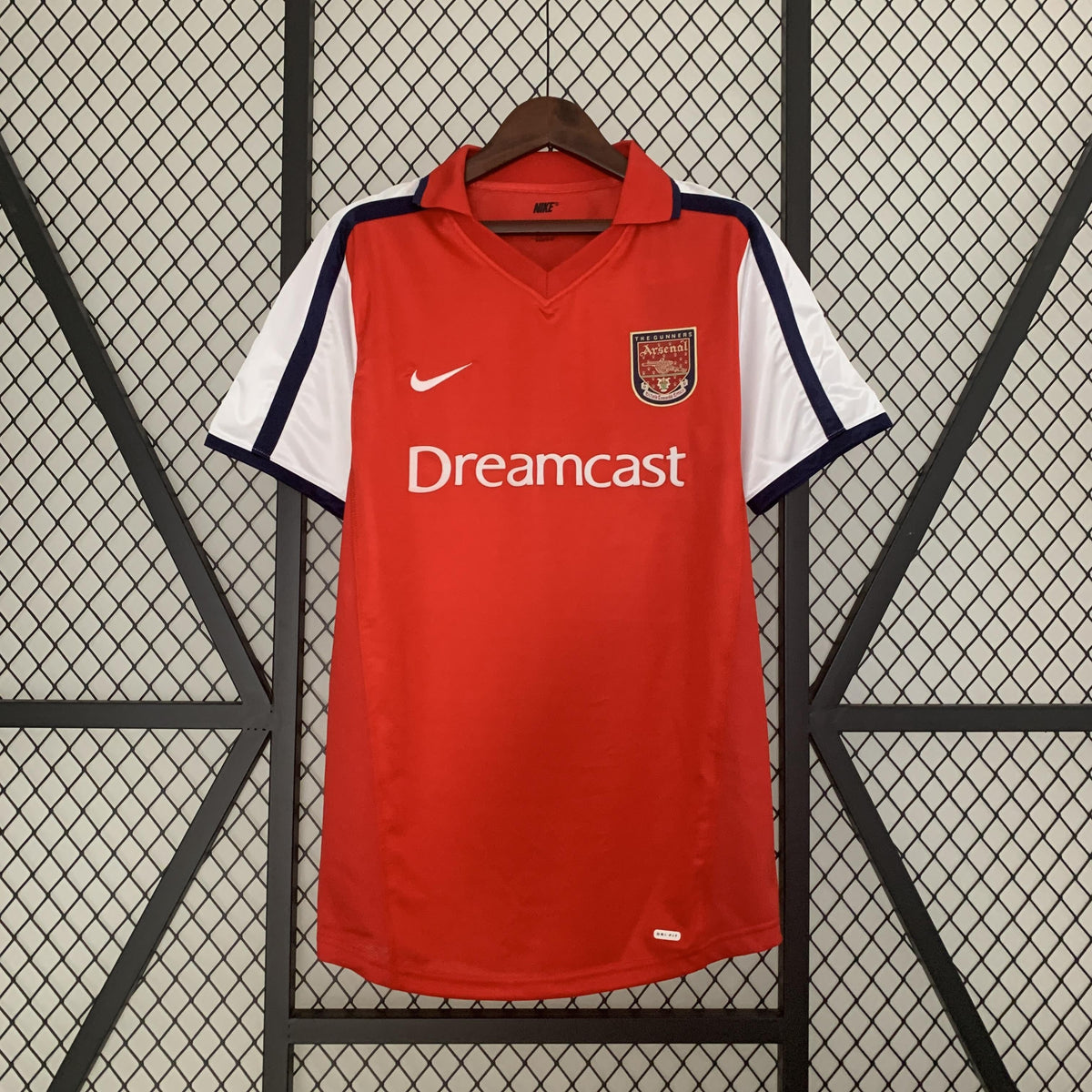 Arsenal Retro Jersey home 2001/02