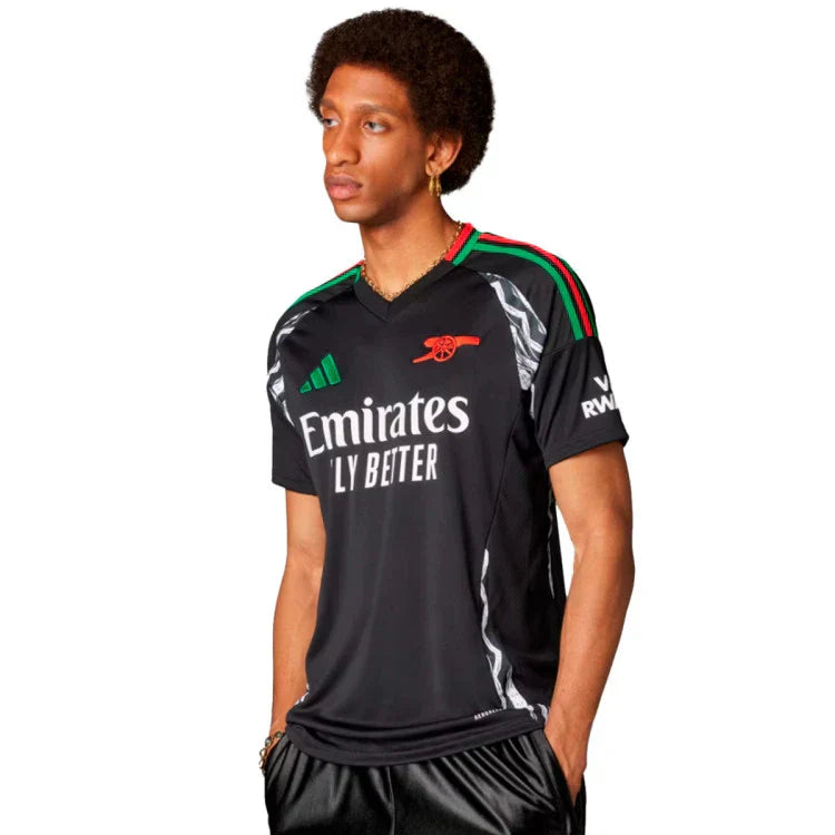 #8 Odegaard Jersey Arsenal Away 24/25 - Black