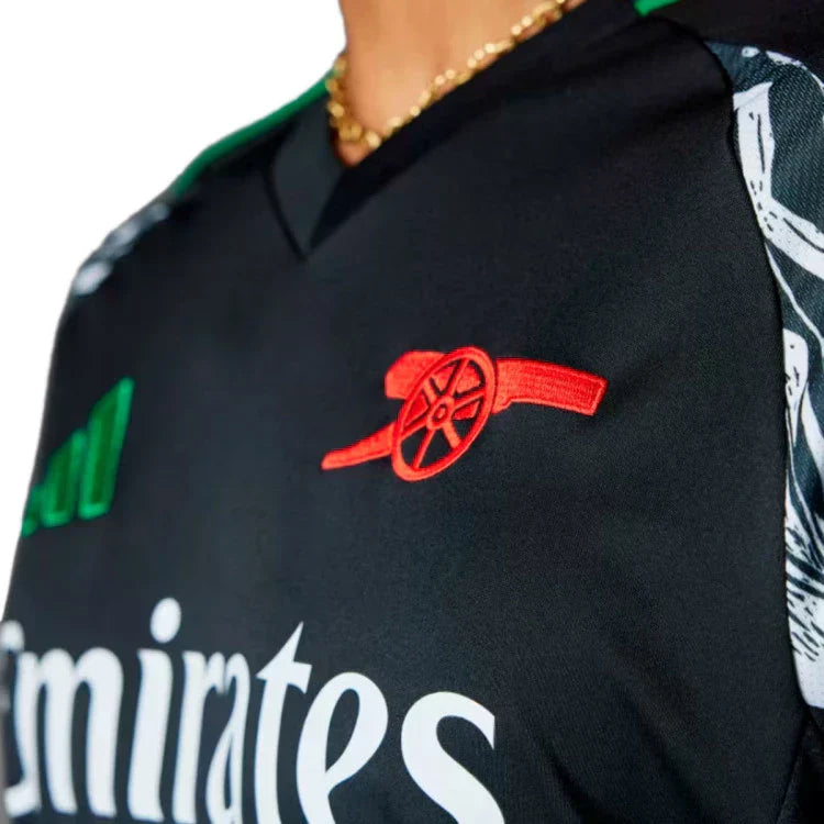 #7 SAKA Jersey Arsenal Away 24/25 - Black