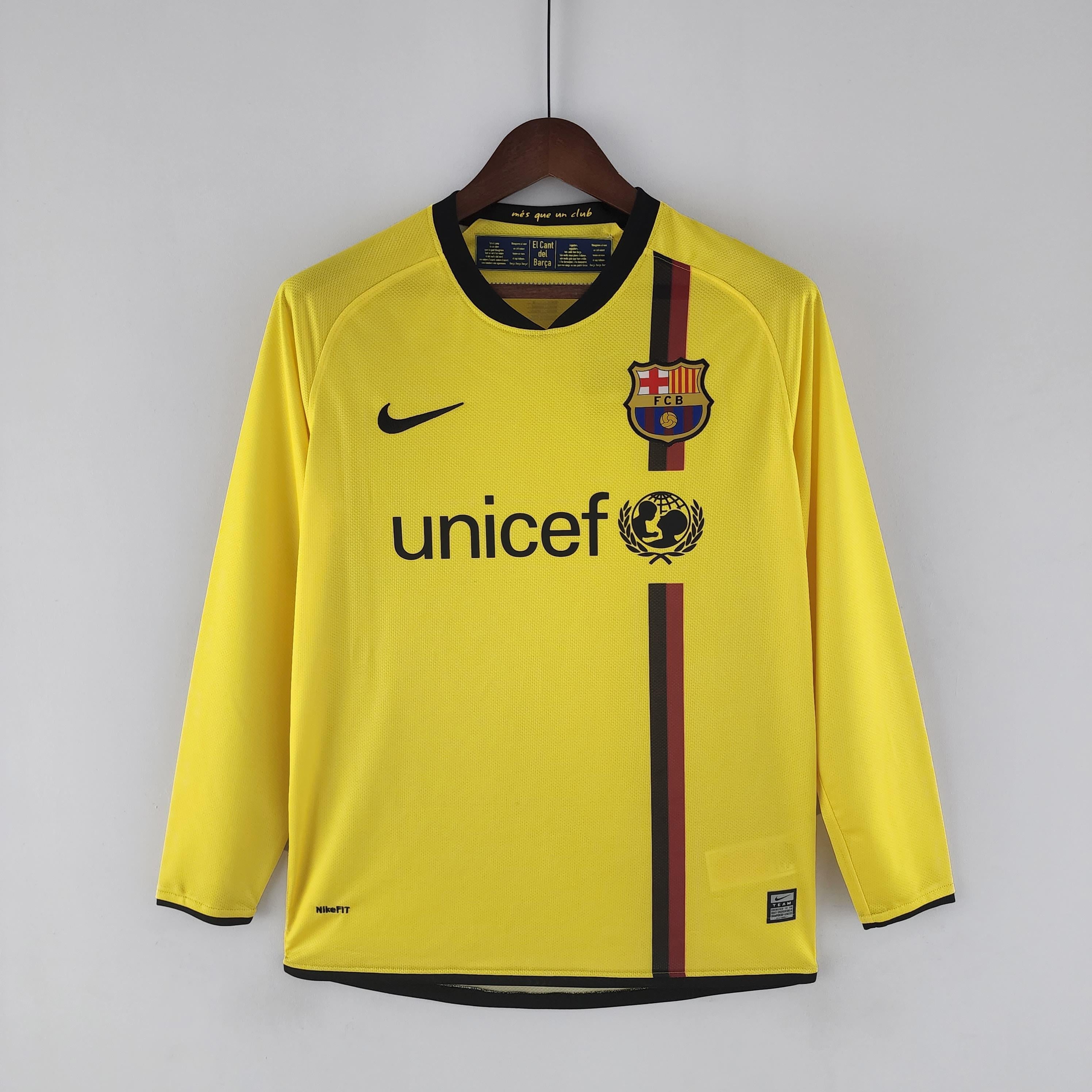 Retro Away 08/09 Men's Long Sleeve Jersey