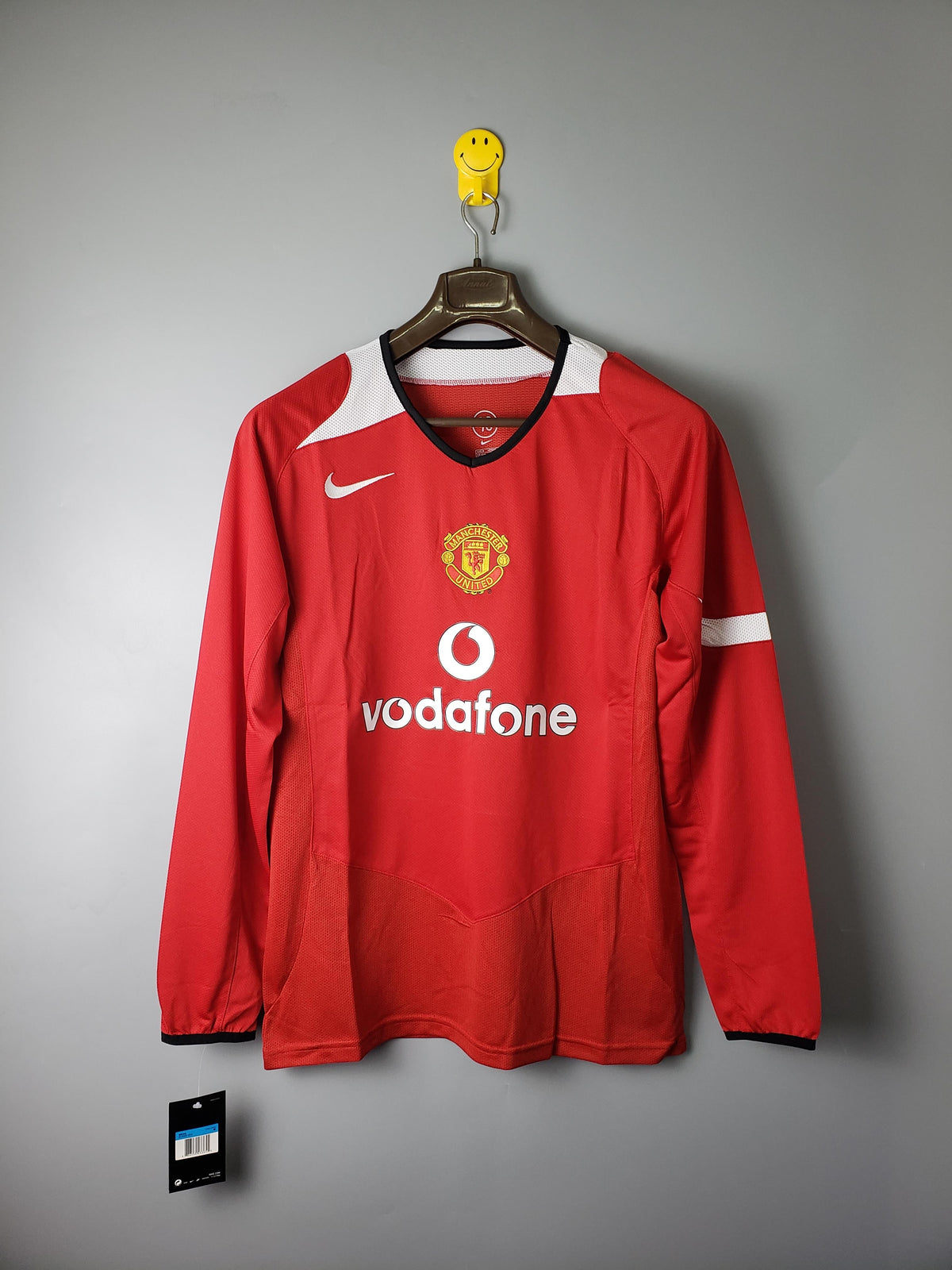 Manchester United Retro Jersey home 2005 - Long Sleeve