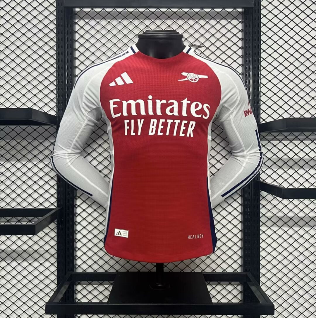 Arsenal Player Home Jersey 2024/2025 Long Sleeve