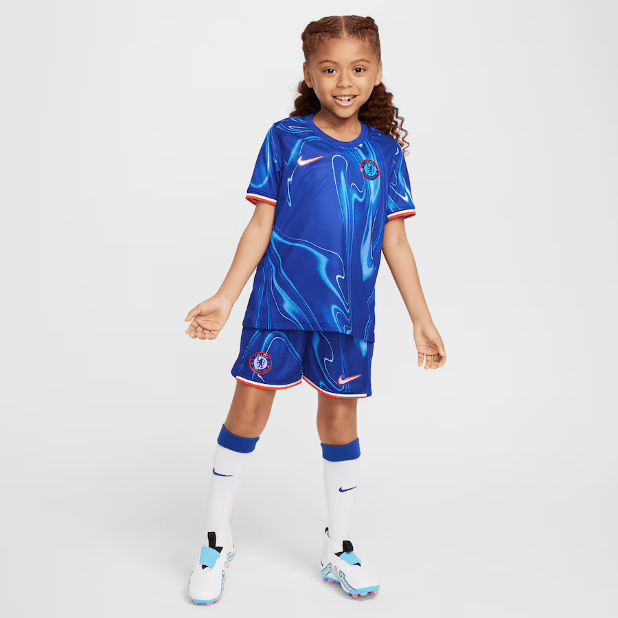 #20 Cole Palmer Kids Chelsea Home Kit 24/25 - Blue