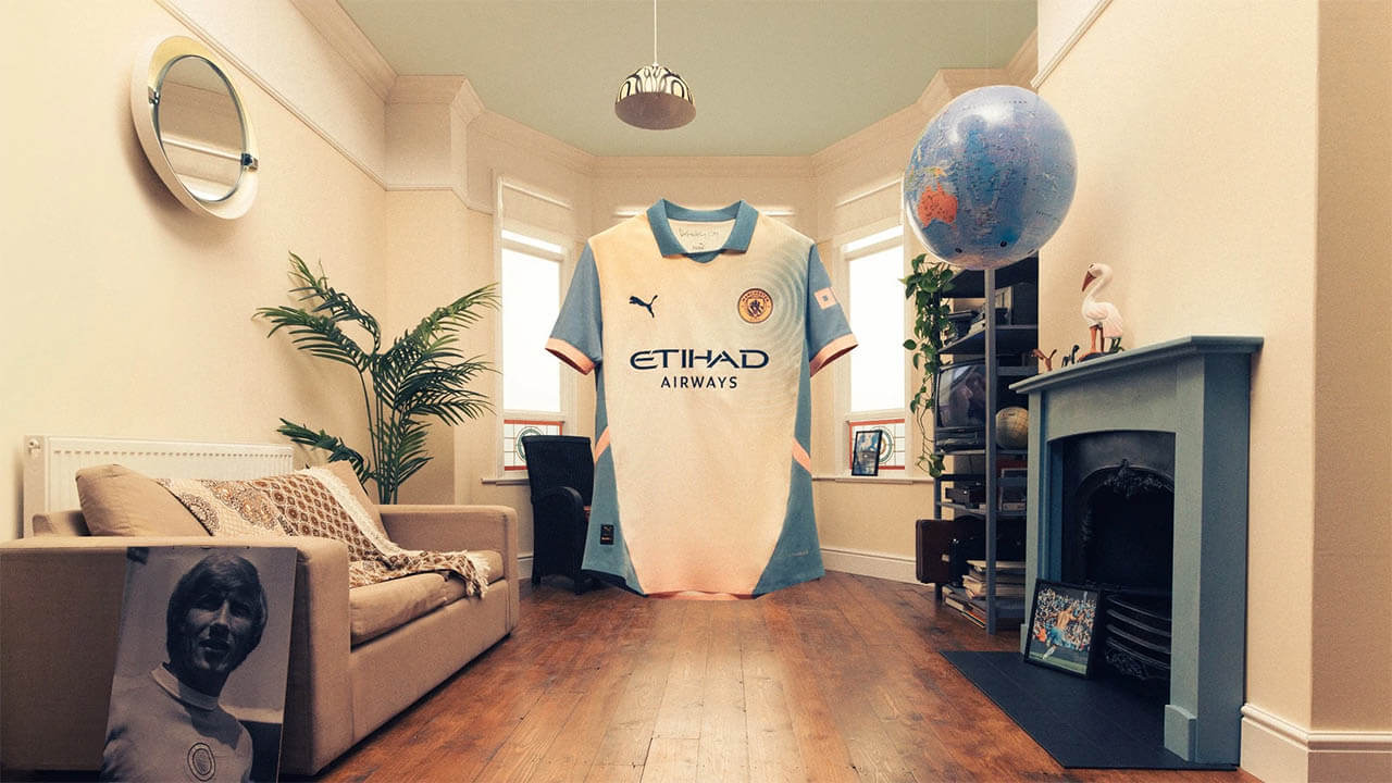 #9 Haaland Manchester City Fourth "Definitely City" Jersey 24/25