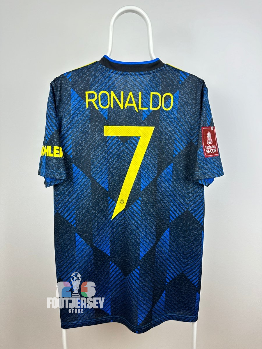 Cristiano Ronaldo - Manchester United 2021/22 away shirt 🇵🇹