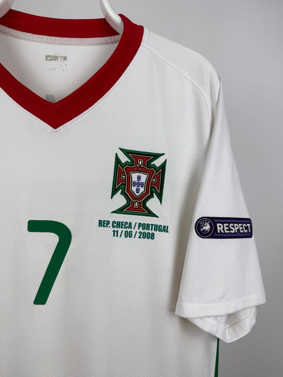 Cristiano Ronaldo - Portugal 2008 away shirt 🇵🇹