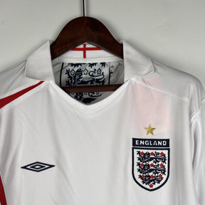 England Retro Home Jersey 2006 - Long Sleeve