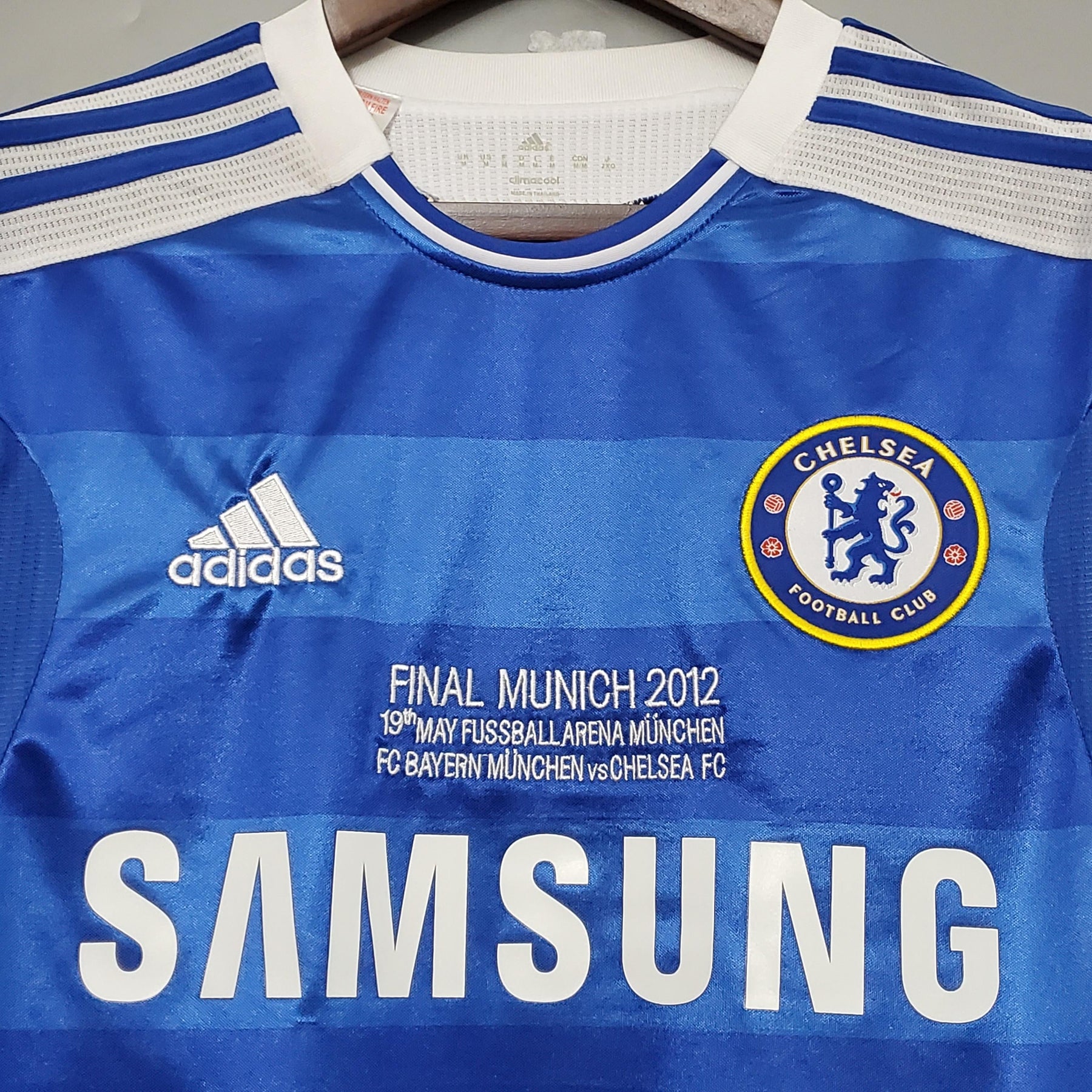 Chelsea Retro Jersey Home 2012 - Champions League