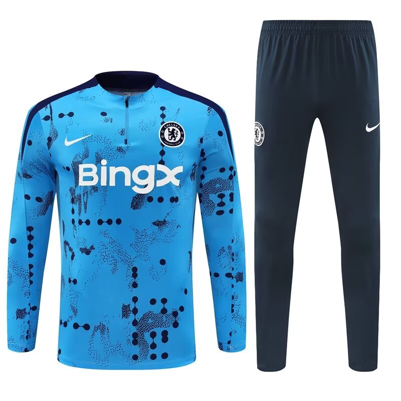 Kids Chelsea 24/25 Pre-Match Tracksuit