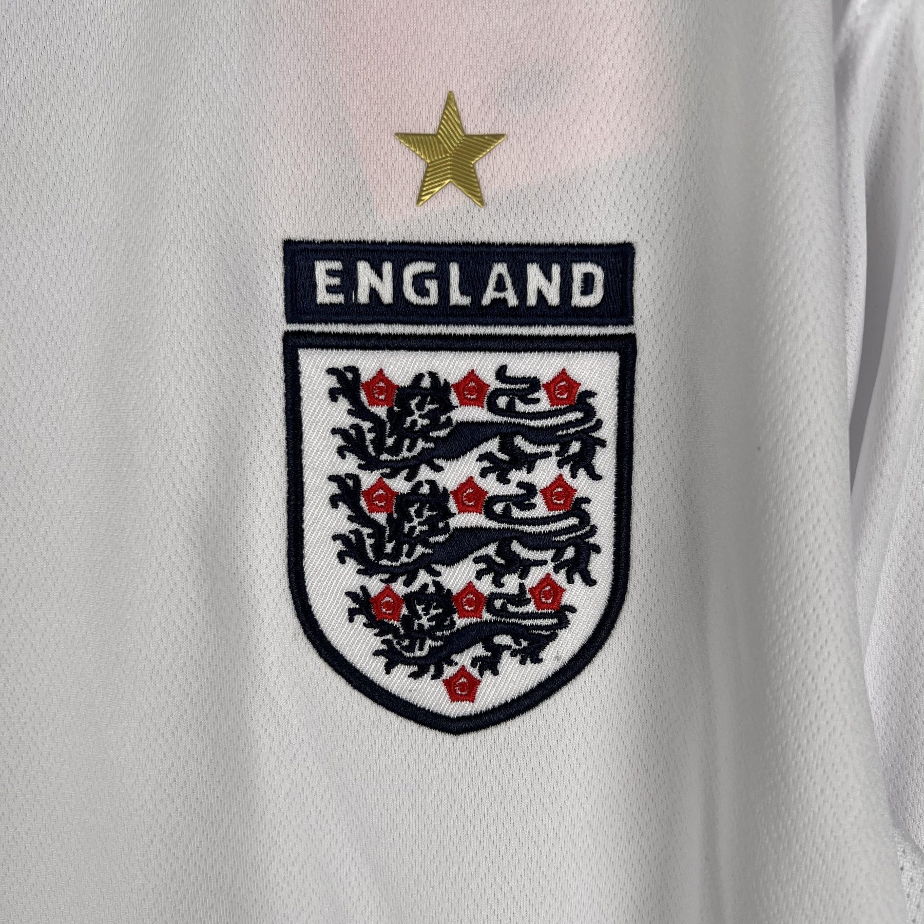 England Retro Home Jersey 2006 - Long Sleeve