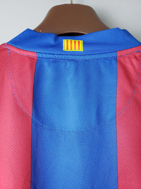 Barcelona Retro Home Jersey 2007/2008 - Long Sleeve