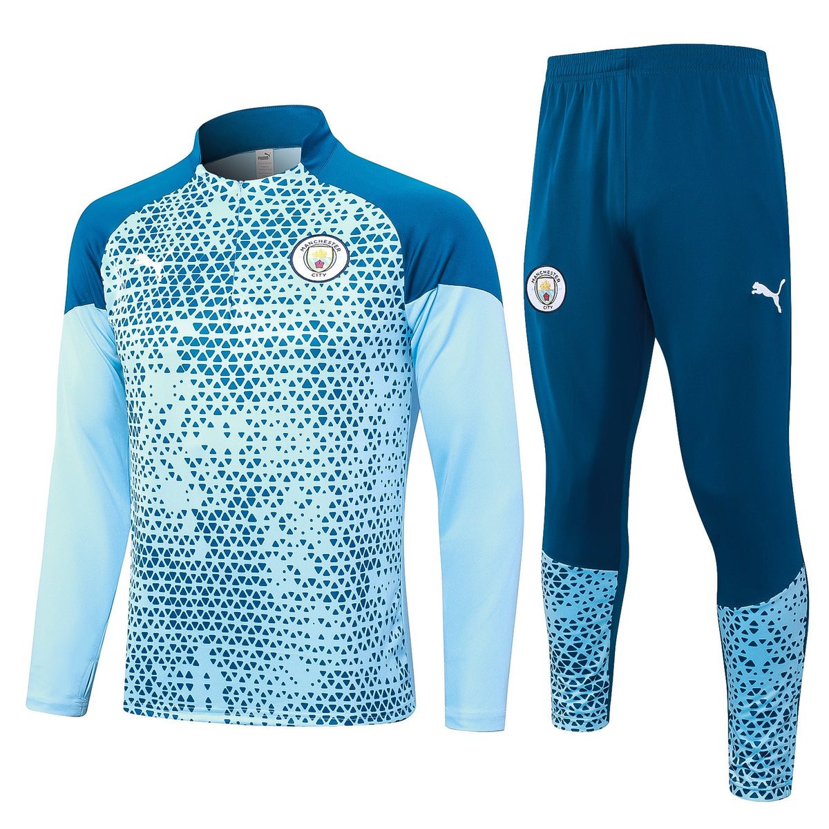 Manchester City 23/24 Half-Zip TrackSuit VIII