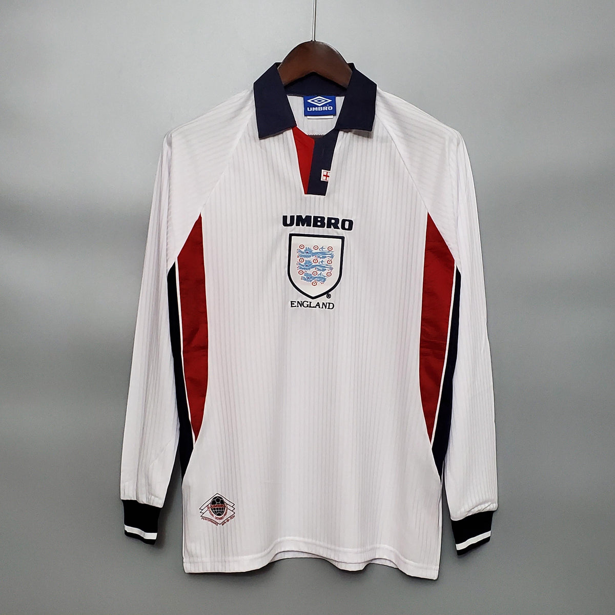 England Retro Home Jersey 1998 - Long Sleeve