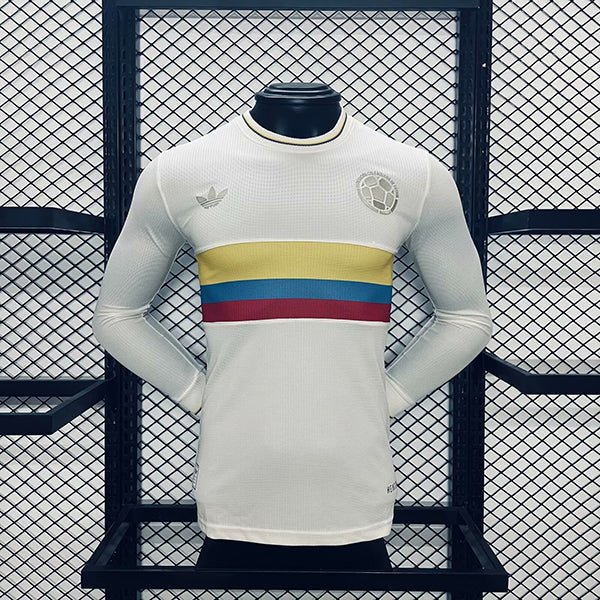 Camiseta de manga larga del centenario del jugador de Colombia 2024/2025