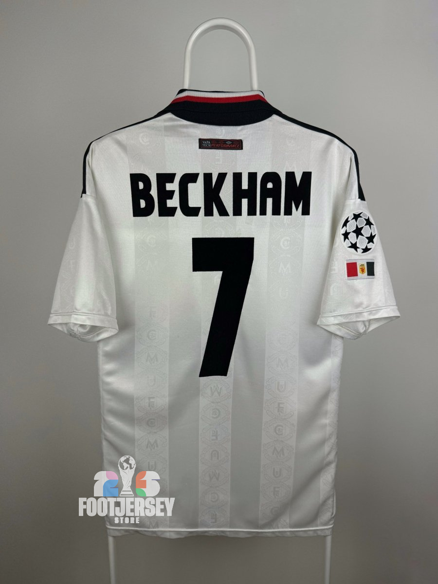 David Beckham - Manchester United 1997/98 udebane trøje 🏴󠁧󠁢󠁥󠁮󠁧󠁿