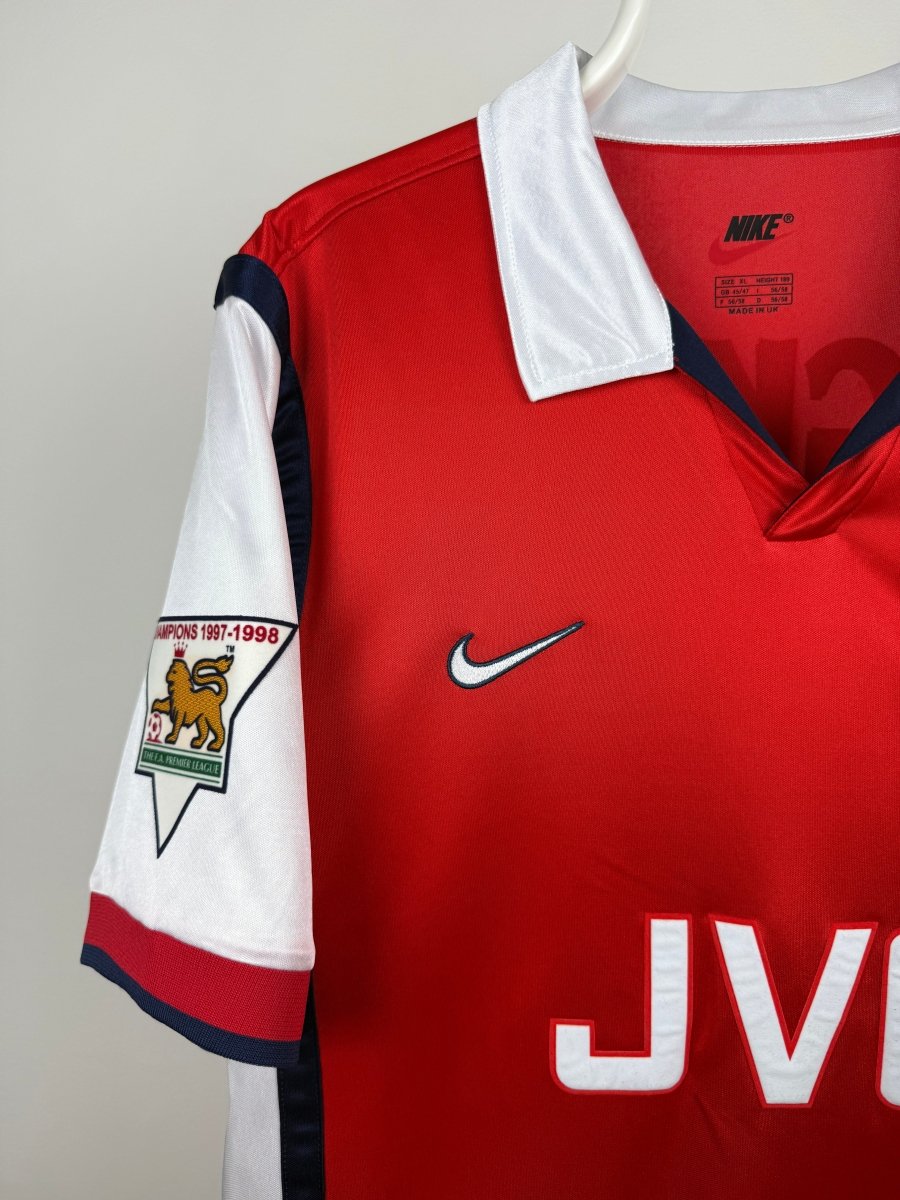 Dennis Bergkamp - Arsenal 1998/99 home shirt XL 🇳🇱
