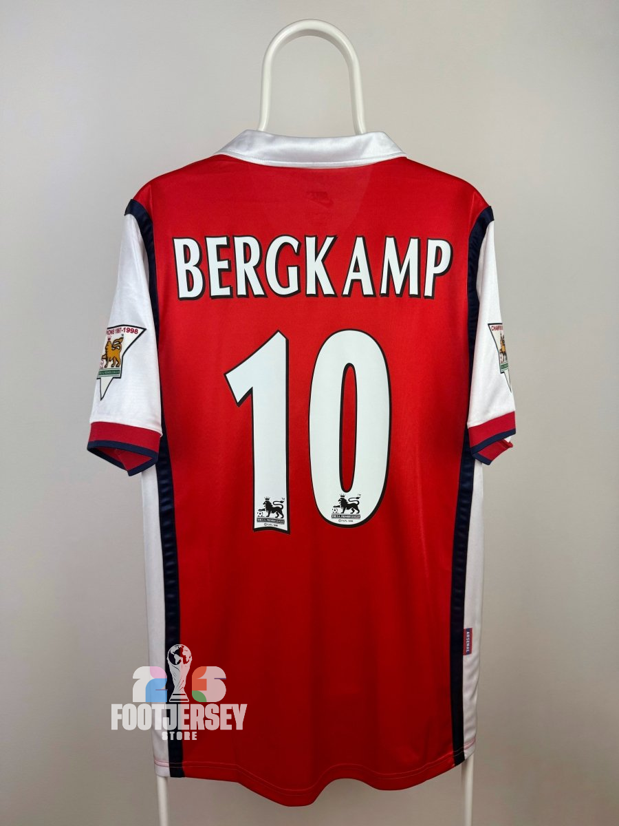 Dennis Bergkamp - Arsenal 1998/99 home shirt XL 🇳🇱