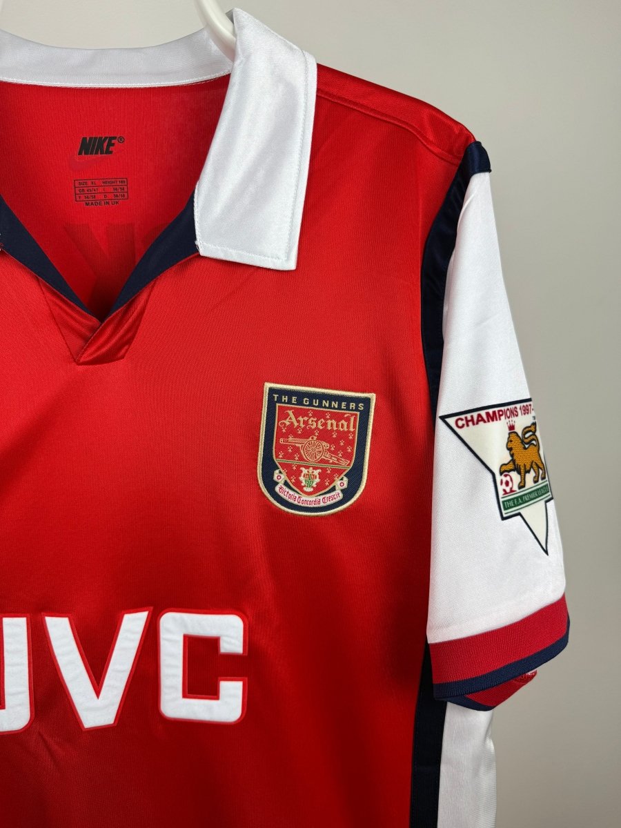 Dennis Bergkamp - Arsenal 1998/99 home shirt XL 🇳🇱