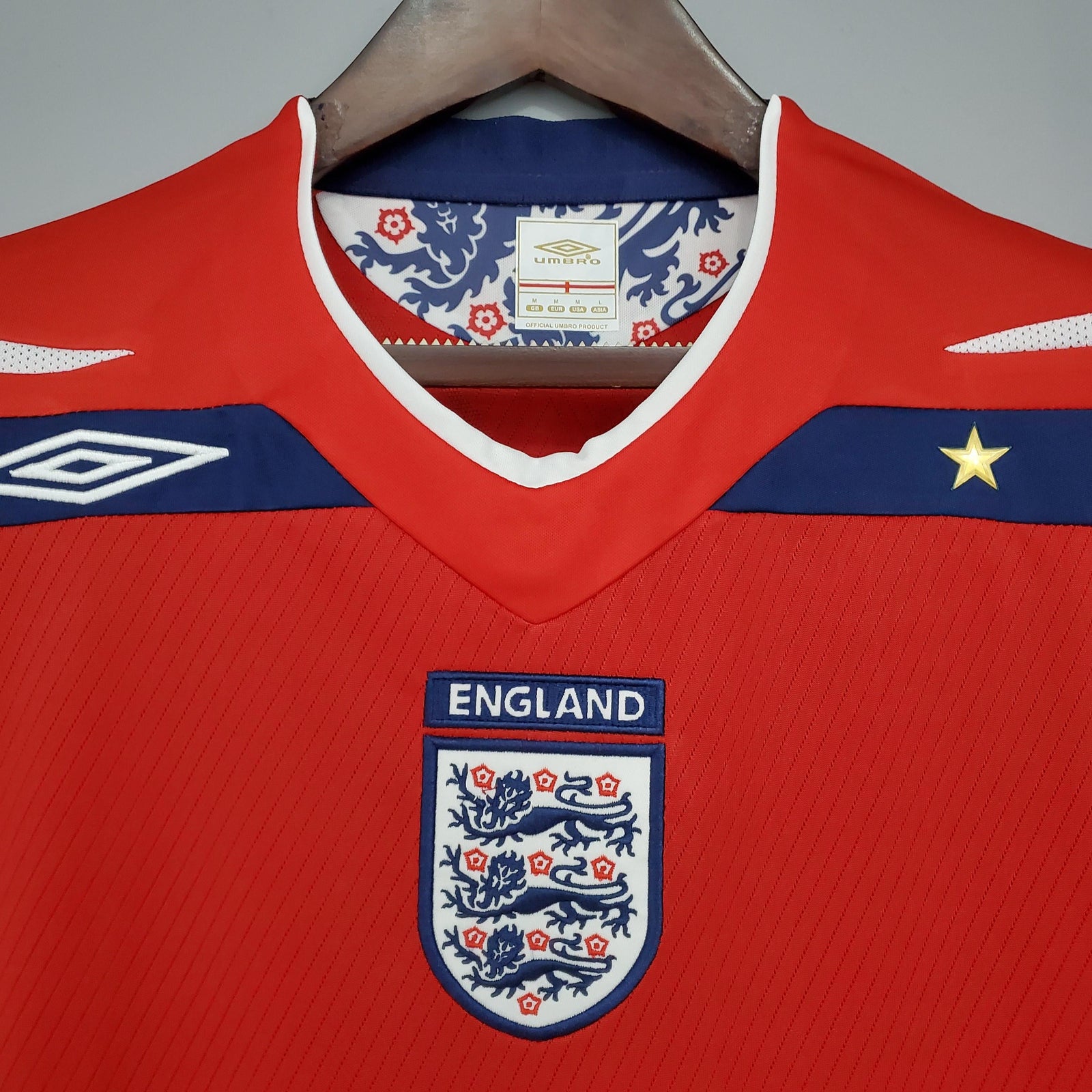 England Retro Away Jersey 08/10