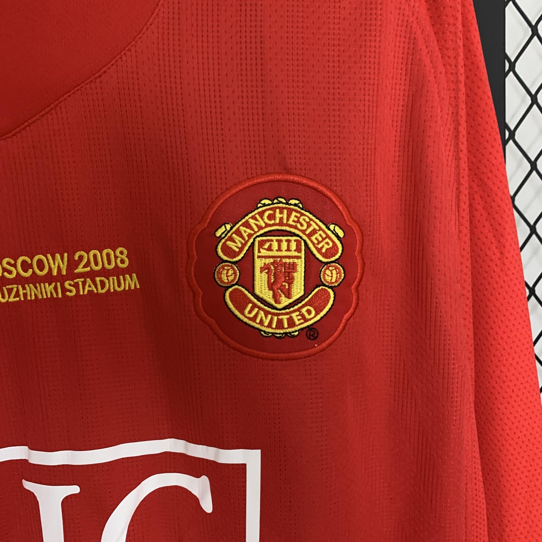 Manchester United Retro Jersey home 2007/08 - Champions