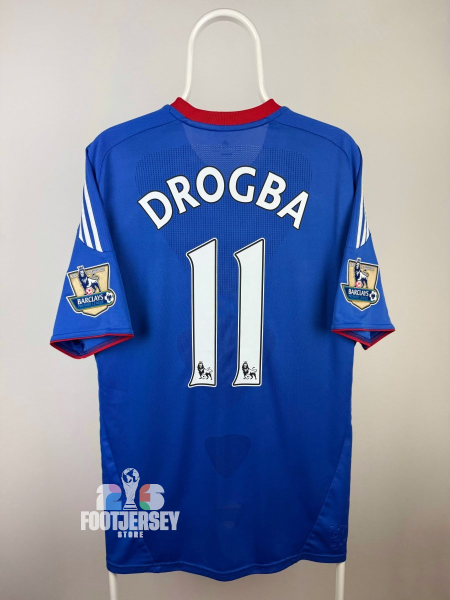 Didier Drogba - Chelsea 2010/11 home shirt L 🇨🇮
