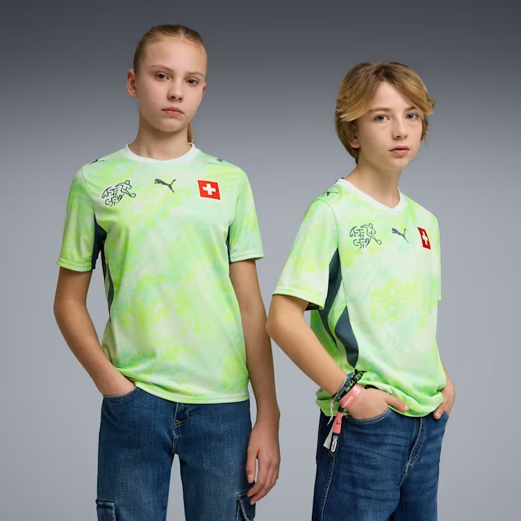 Switzerland World Cup 2026 Away Kids Kit
