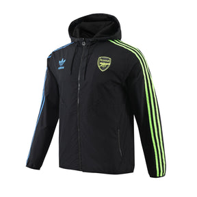 Arsenal 24/25 Windbreaker Black