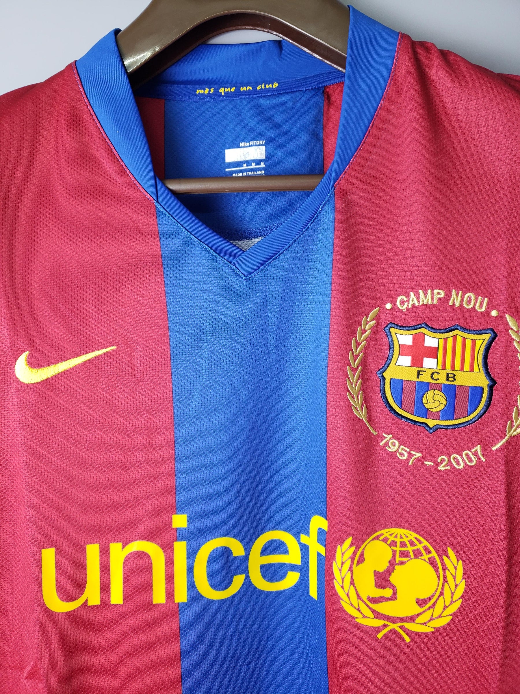 Barcelona Retro Home Jersey 2007/2008 - Long Sleeve