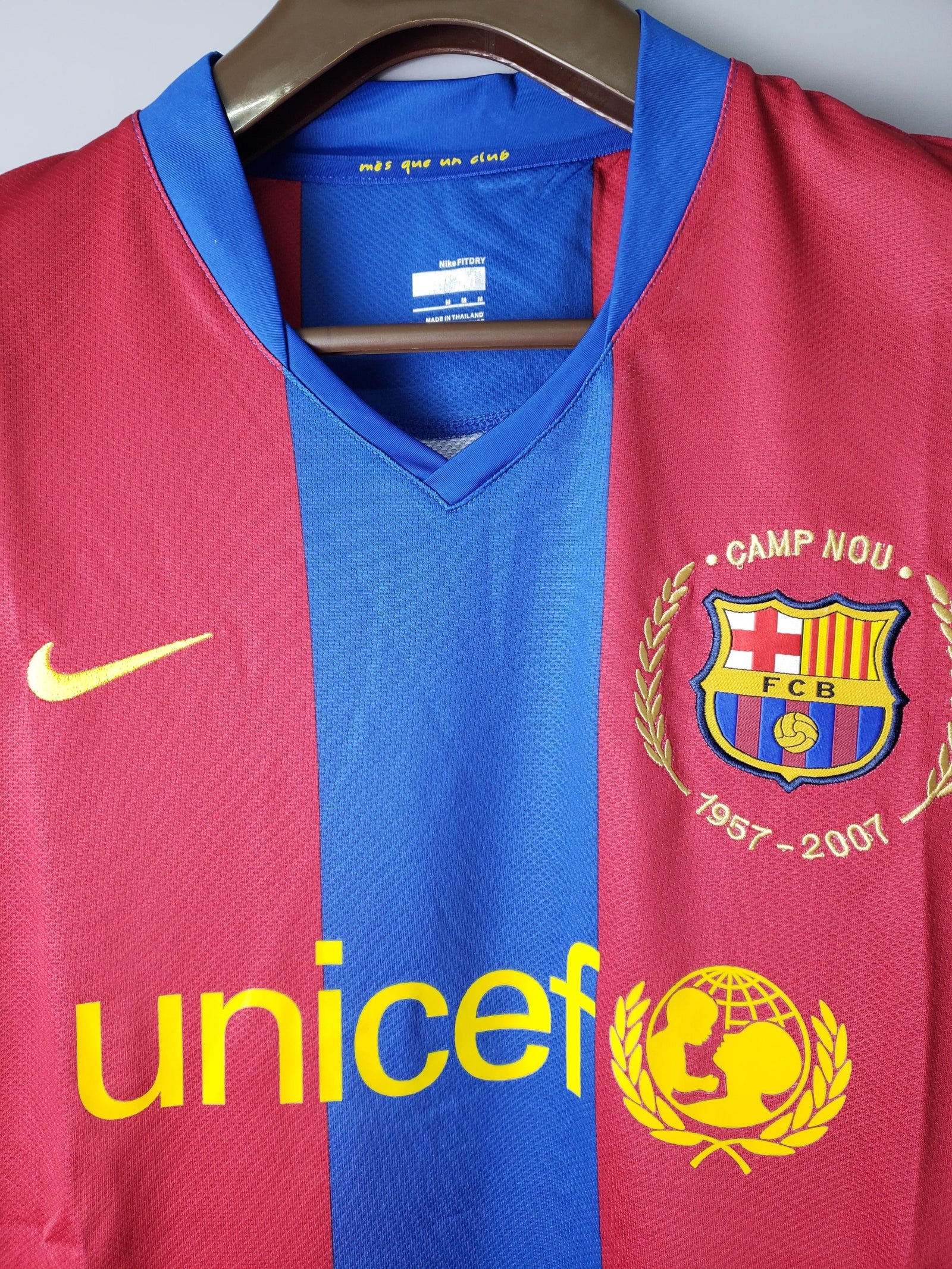 Barcelona Retro Home Jersey 07/08 - Long Sleeve