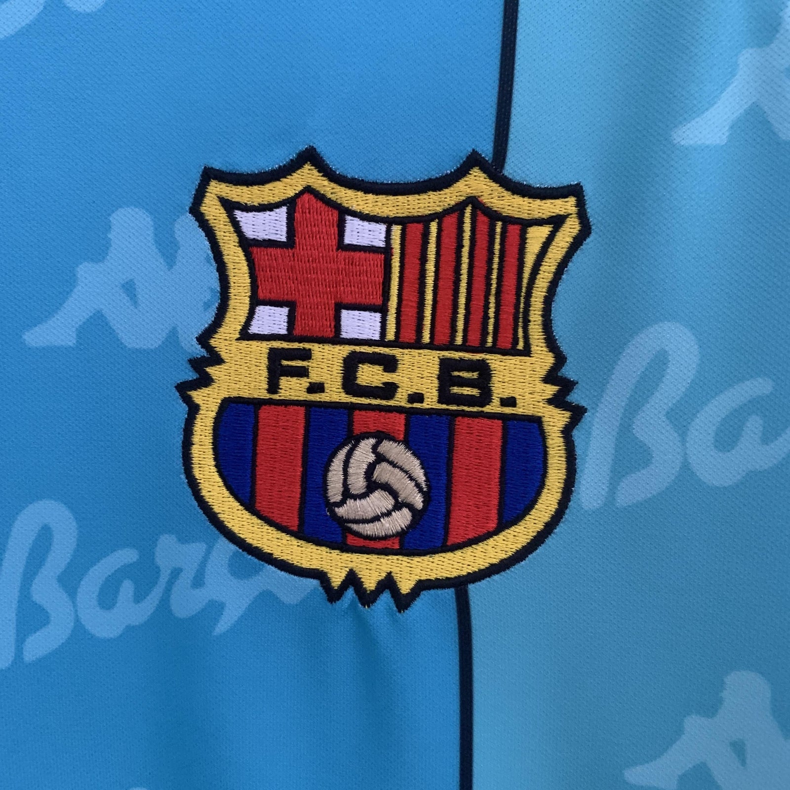 Barcelona Retro Away Jersey 96/97 - Long Sleeve