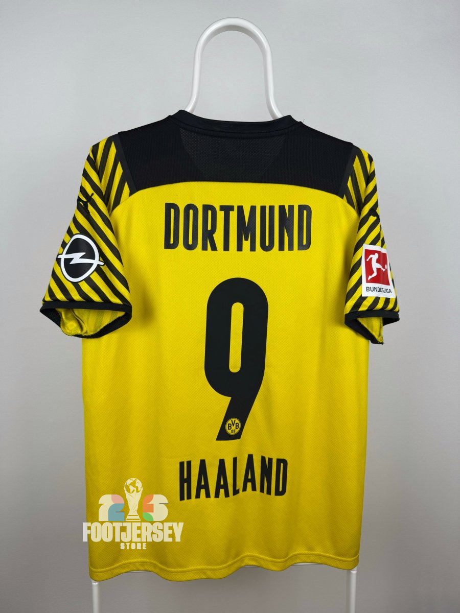 Erling Haaland - Dortmund 2021/22 home shirt 🇳🇴