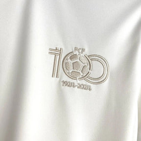 Camiseta blanca del centenario de Colombia 2024/2025