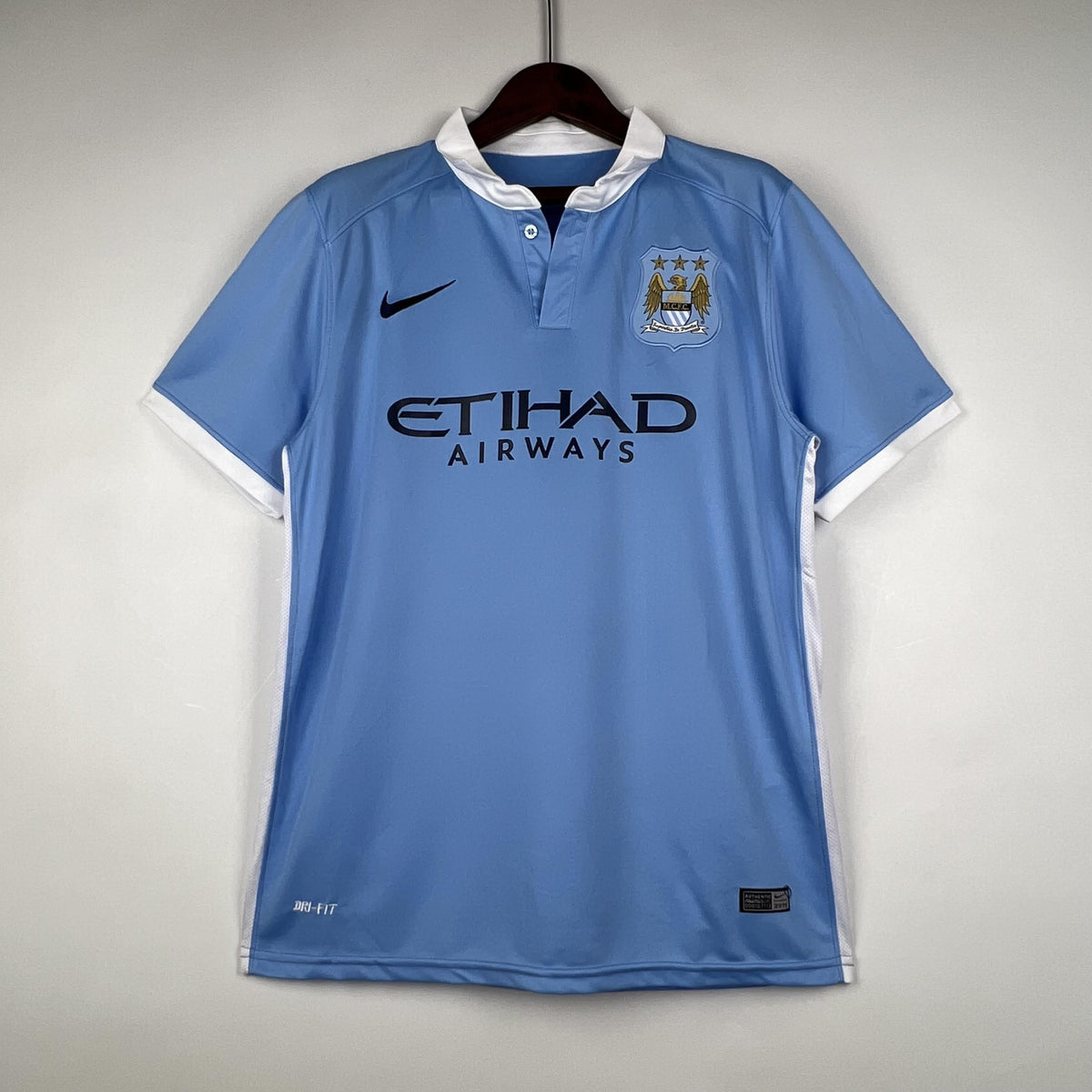 Manchester City Retro Jersey Home 2015/16