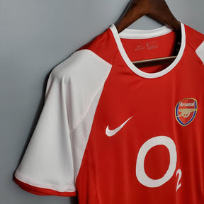 Arsenal Retro Jersey home 2002/04