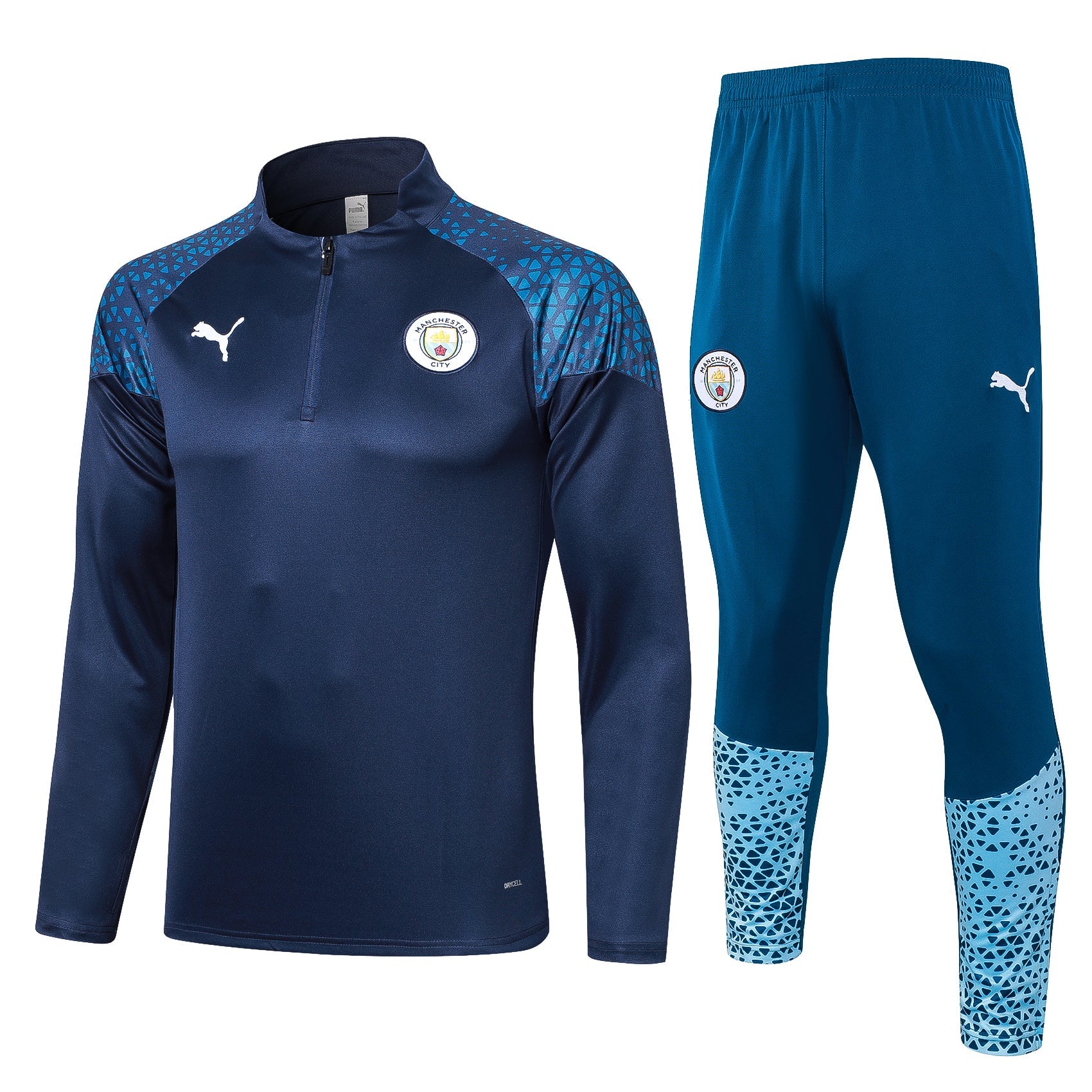 Manchester City 23/24 Half-Zip TrackSuit VII