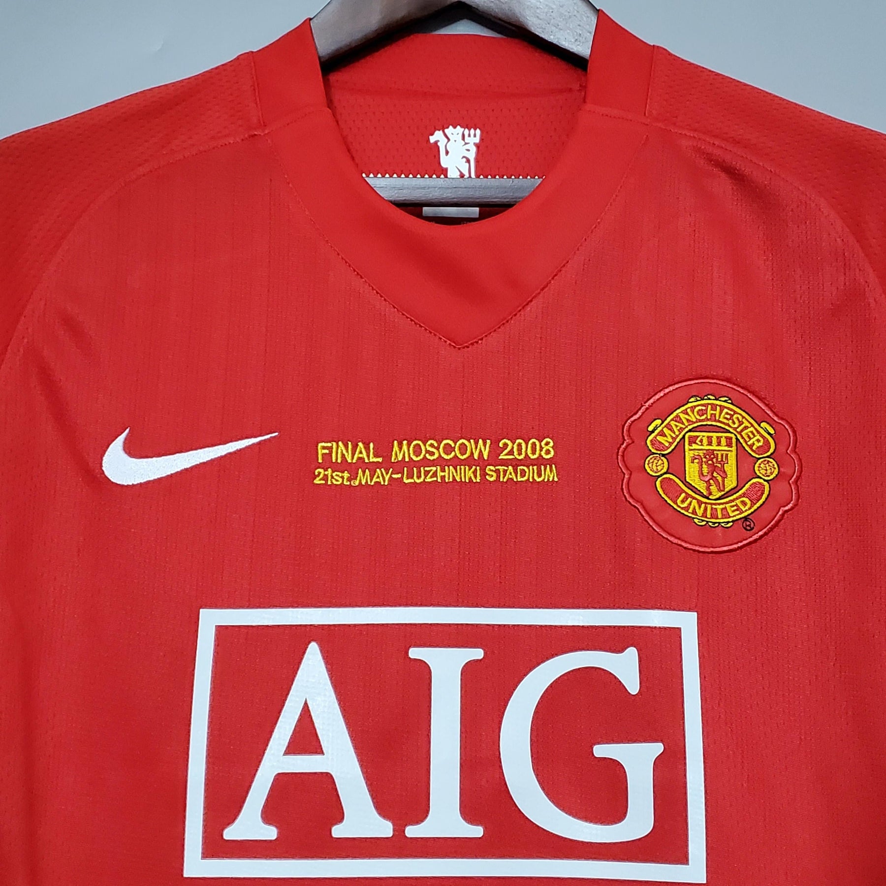 Manchester United Retro Jersey home 2007/08