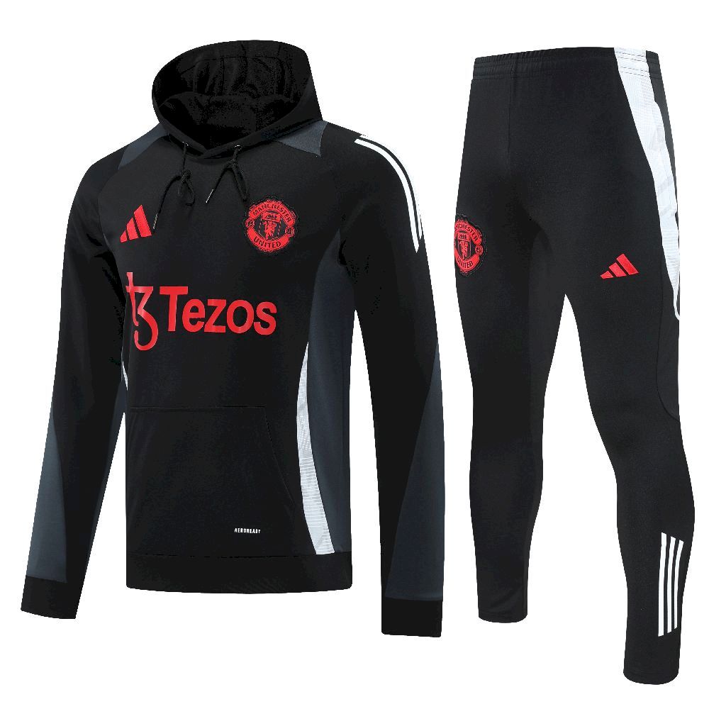 Manchester United 24/25 Hoodie training sweatshirt II