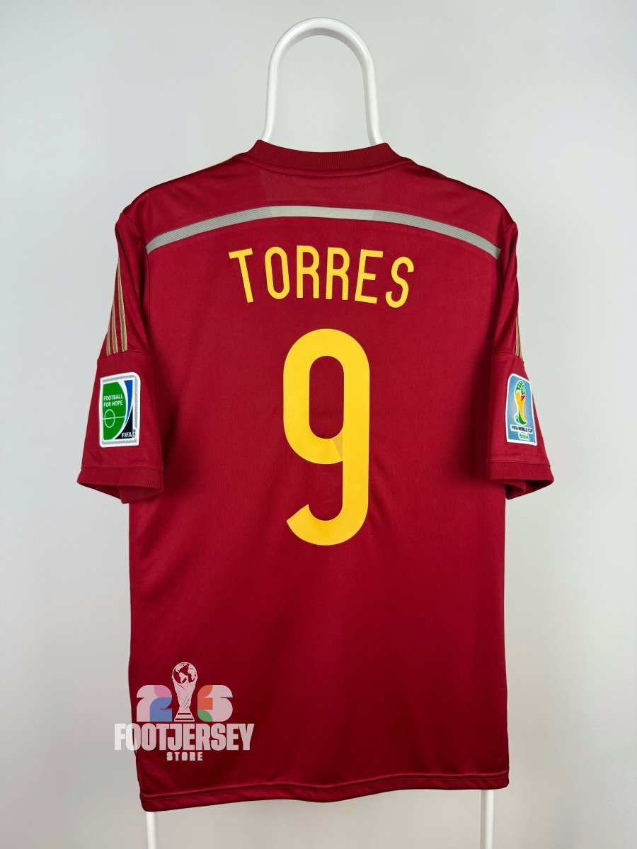 Fernando Torres - Spain 2014 home shirt 🇪🇸