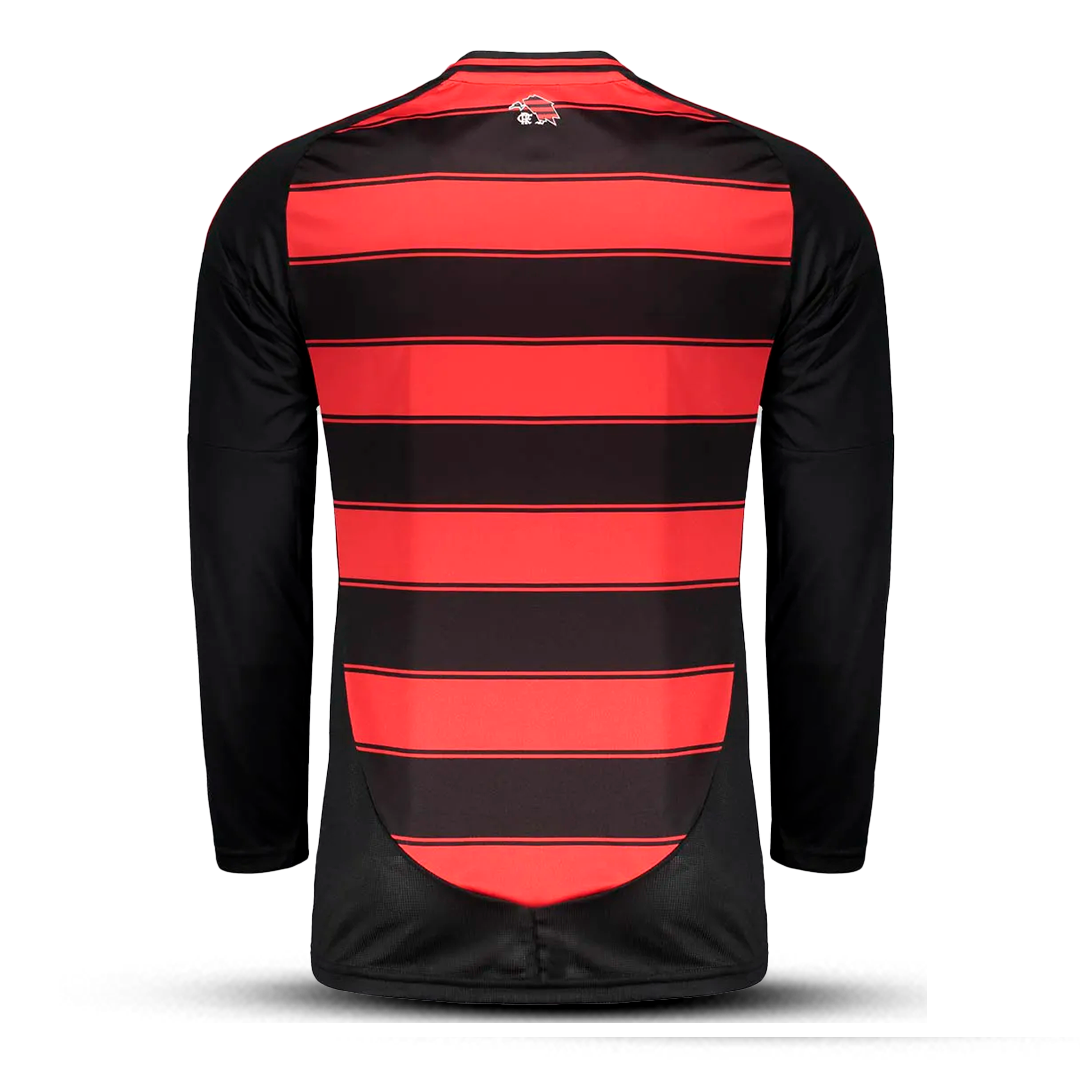 Camisa Flamengo Manga Longa 2025 - Personalização e Patch Copa do Brasil GRÁTIS 🎁