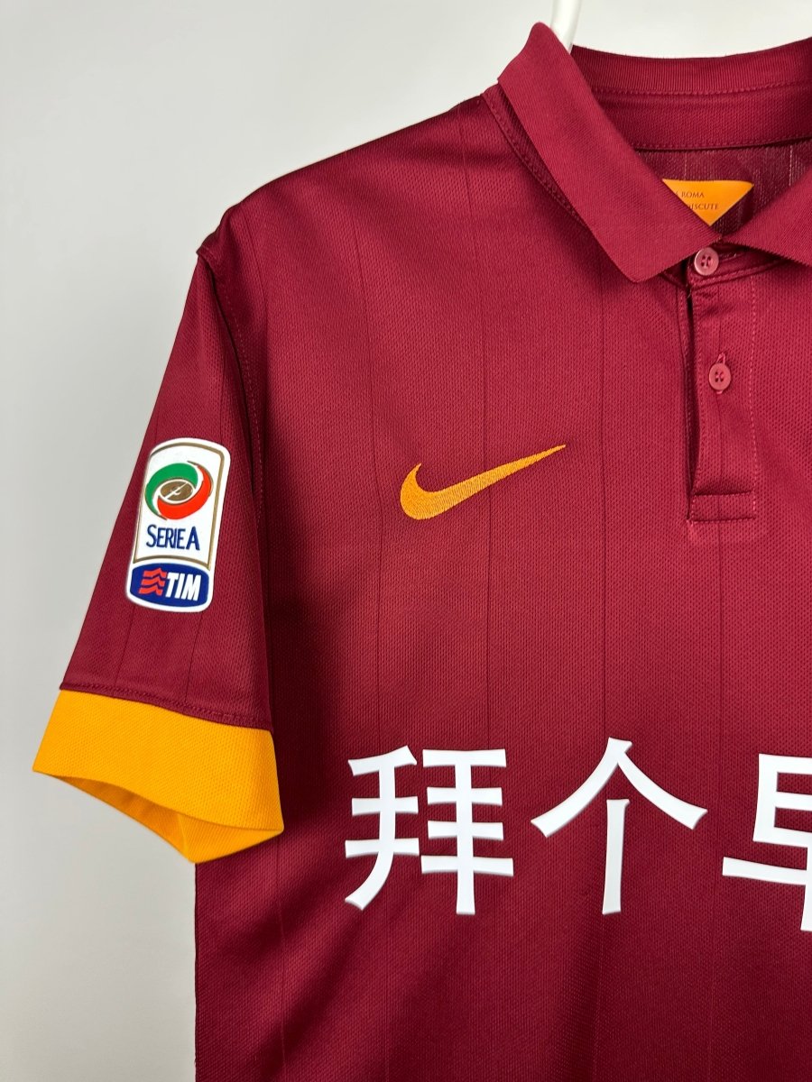 Francesco Totti - Roma 2014/15 home shirt 🇮🇹