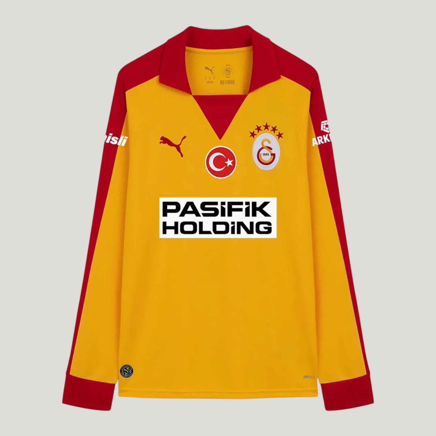 Galatasaray Brinback 1980 Retro Away Jersey - Long Sleeve