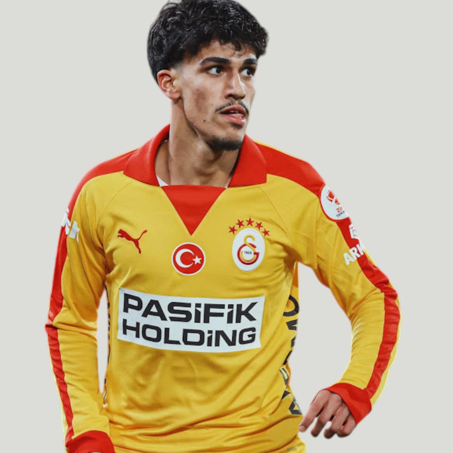 Galatasaray Brinback 1980 Retro Away Jersey - Long Sleeve