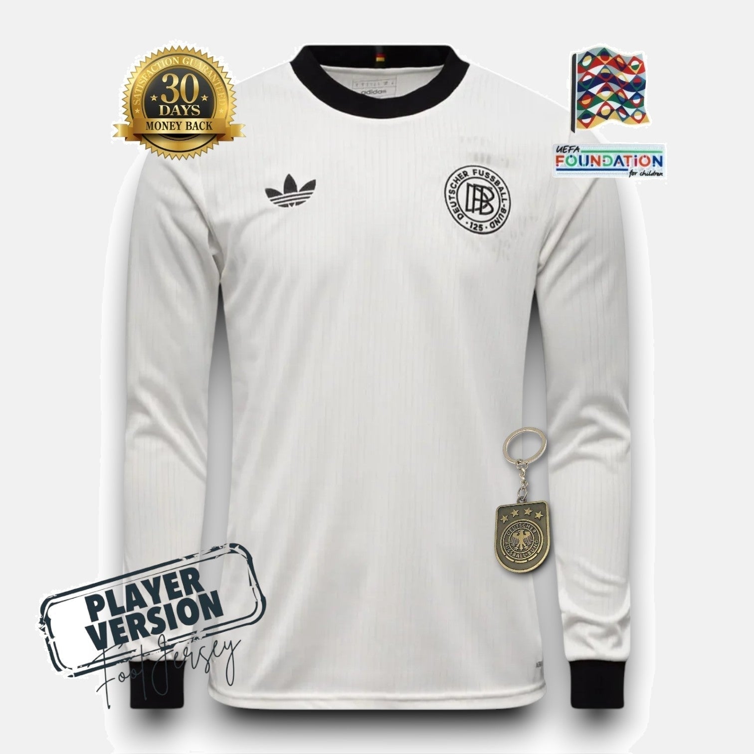Jersey Men's Long Sleeve Player 125th Anniversary