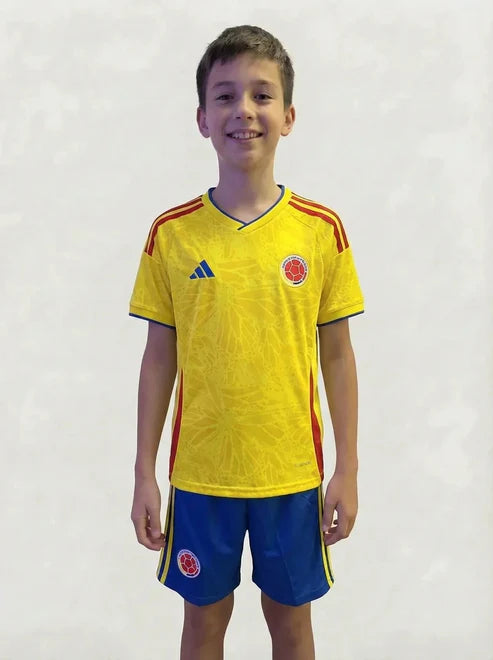Kit Kids Colombia World Cup 2026 Jersey