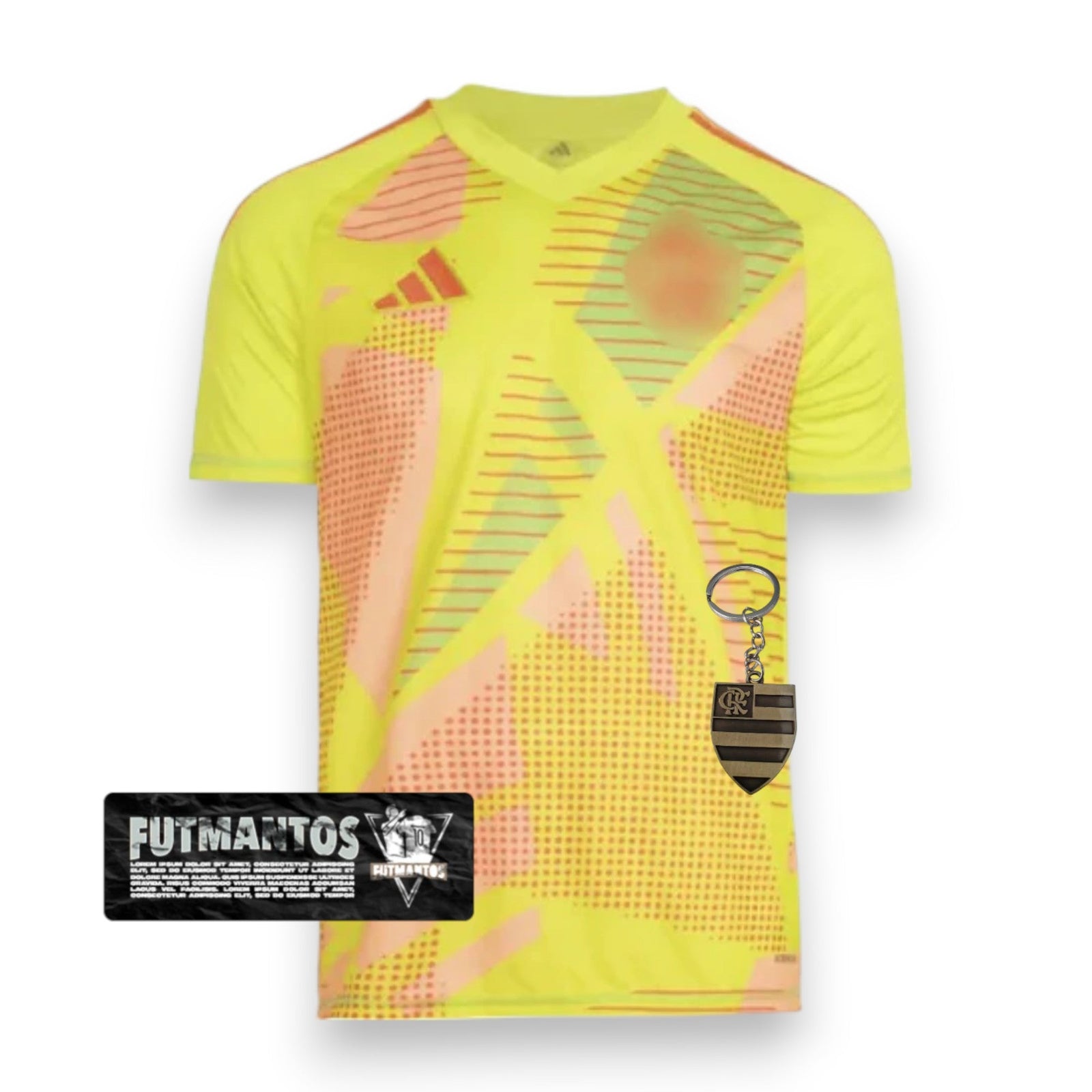 Jersey Flamengo  CRF Goalkeeper 25/26 - Yellow