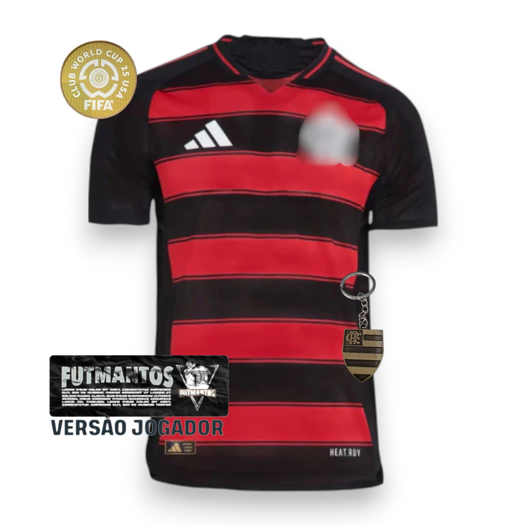 Camisa Flamengo CRF I 25/26 Jogador - Super Mundial