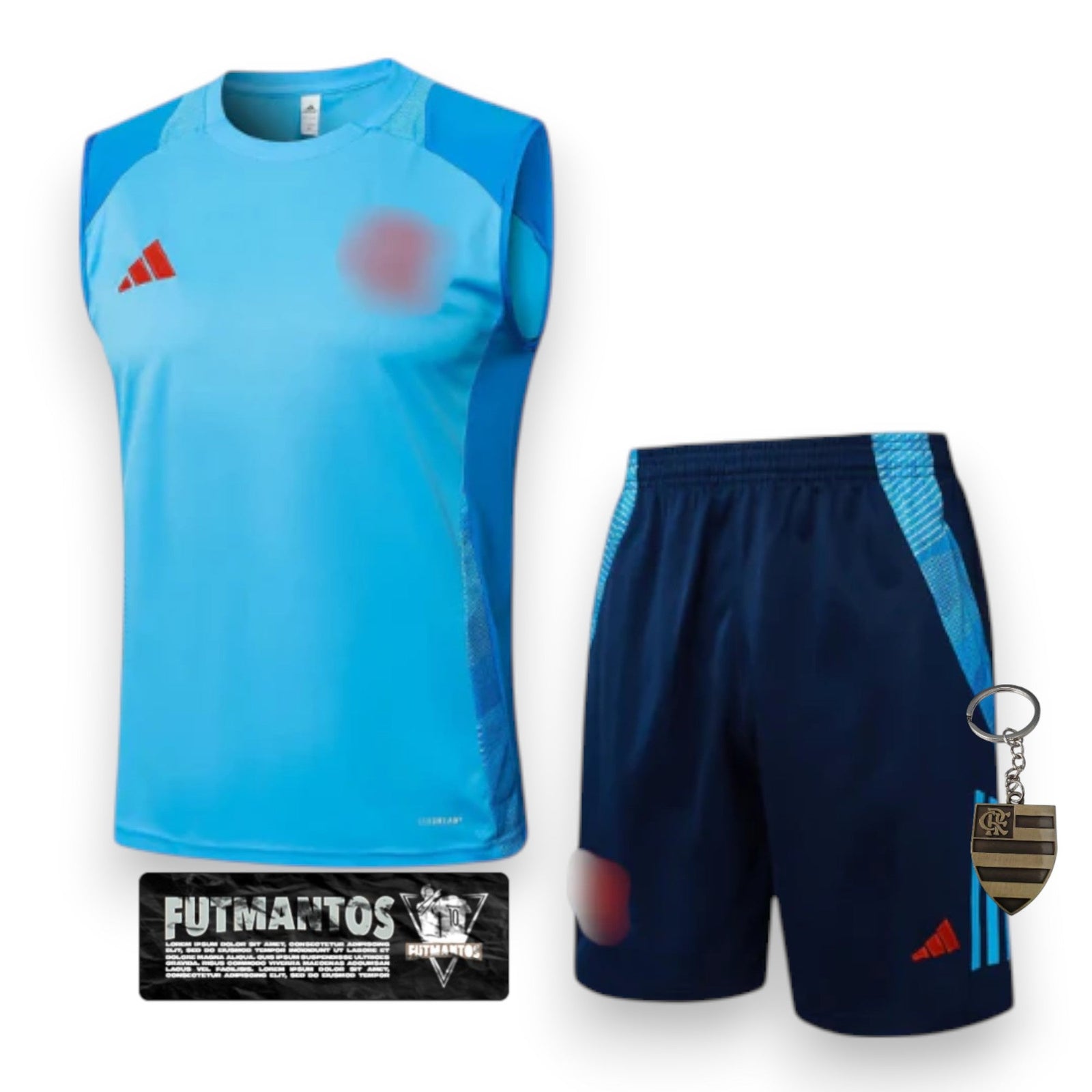 Conjunto CRF Flamengo Staff Técnica Sleeveless 25/26 - Blue